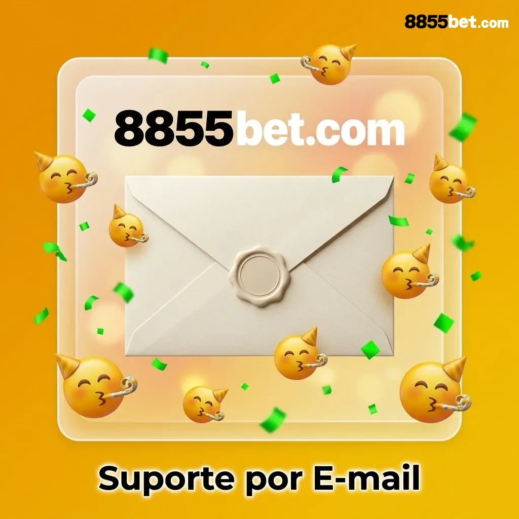 Suporte por e-mail da 8855bet para solicitações formais, documentos KYC e disputas com resposta em até 24 horas úteis